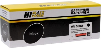Картридж Hi-Black W1360A (HB-W1360A) для HP LaserJet M207d/ 207dw/ M211d/ M211dw/ MFP M236sdw, чёрный, 1,15K (с чипом)