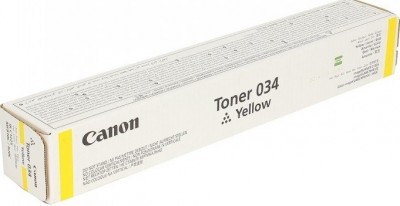 Canon C-EXV034Y Тонер для  iR C1225/iF. Жёлтый. 7300 страниц.