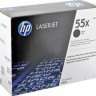 CE255X (55X) оригинальный картридж HP для принтера HP LaserJet P3010/ P3015d/ P3015dn/ P3015n/ P3015x black, 12500 страниц
