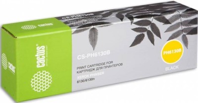 106R01285 Картридж Cactus CS-PH6130B для принтеров Xerox 6130/6130n черный (2 500 стр.)