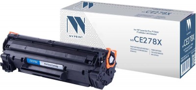 Картридж NV Print CE278X для принтеров HP LaserJet Pro M1536dnf/ Р1566/ Р1606W, 2300 страниц