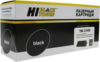 Картридж Hi-Black (HB-TK-3160) для Kyocera-Mita P3045dn/ P3050dn/ P3055dn, 12,5K, с/ ч