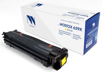 Картридж NV Print HP W2012X (659X) (NV-W2012X-659X-Y) для HP Color LaserJet Enterprise M856/ M776/ M776z, жёлтый, 29000 стр.