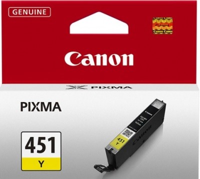 6526B001 Canon CLI-451Y Картридж для PIXMA iP7240/MG6340/MG5440, Желтый(Yellow), 344стр.