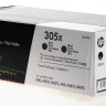 CE410XD (305X) оригинальный картридж HP для принтера HP CLJ Color M351/ M375/ M451/ M475 CLJ Pro 300 Color M351/ Pro 400 Color M451/ Pro 300 Color MFP M375/ Pro 400 Color MFP M475 black, двойная упаковка 2*4000 страниц