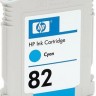Картридж HP DJ 510 (CH566A) голубой 28мл №82
