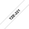Brother TZE-221 Картридж с лентой (9 мм черный текст на белом фоне)