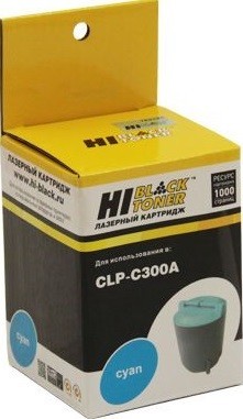 Картридж Hi-Black (HB-CLP-C300A) для Samsung CLP-300/ 300N/ CLX-2160/ N/ 3160N/ FN, C, 1K