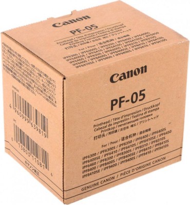 3872B001 Canon PF-05 Печатающая головка для плоттера Canon iPF6300/iPF6350/iPF8300 Colour Print Head PF-05 (3872B001)