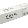 Тонер-картридж оригинальный Canon C-EXV51L 0485C002 для принтера Canon iR ADV C5535/ iR ADV C5535i/ iR ADV C5540i/ iR ADV C5550i/ iR ADV C5560i, Cyan (26 000 стр.)