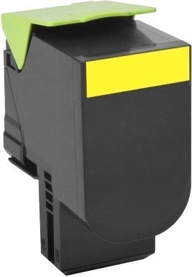 80C8HY0 оригинальный картридж Lexmark для принтера Lexmark CX410/CX510 LRP, yellow, 3000 страниц