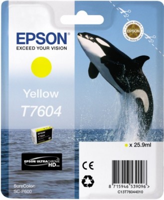 C13T76044010 Картридж Epson для SC-P600 Yellow (cons ink)