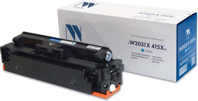 Картридж NV Print W2031X 415X Голубой (БЕЗ ЧИПА) (БЕЗ ГАРАНТИИ) для принтеров HP LaserJet Pro M454dn/ M454dw/ M479fdw/ M479fnw/ M479dw/ M479fdn, 6000 страниц