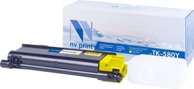 Картридж NV Print TK-580 Желтый для принтеров Kyocera FS C5150DN/ ECOSYS P6021cdn, 2800 страниц