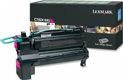C792X1MG оригинальный картридж Lexmark для принтера Lexmark C792, magenta, 20000 страниц