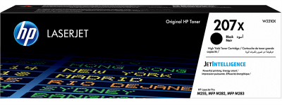 HP W2210X Оригинальный картридж лазерный 207X для HP LaserJet Pro M255/ MFP M282/ MFP M283 черный, 3150 страниц