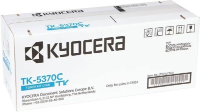 Картридж Kyocera TK-5370C (1T02YJCNL0) оригинальный для Kyocera ECOSYS MA3500cifx/ MA3500cix/ PA3500cx, голубой, 5000 стр.