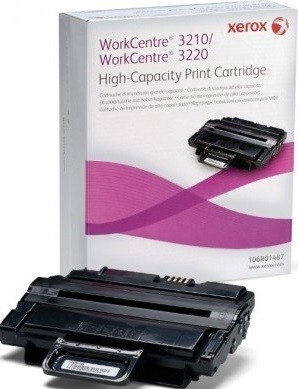 Картридж Xerox 106R01487 для Xerox WC 3210/ 3220 black, оригинальный увеличенный (4100 страниц)