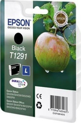 Картридж Epson C13T12914010 T1291 32,2ml черный 400 копий в технологической упаковке