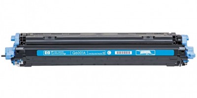 Q6001A (124A) оригинальный картридж HP в технологической упаковке для принтера HP LaserJet 1600/ 2600n/ 2605/ 2605dn/ 2605dtn/ CM1015/ CM1017/ CP1600/ CP2600 cyan, 2000 страниц