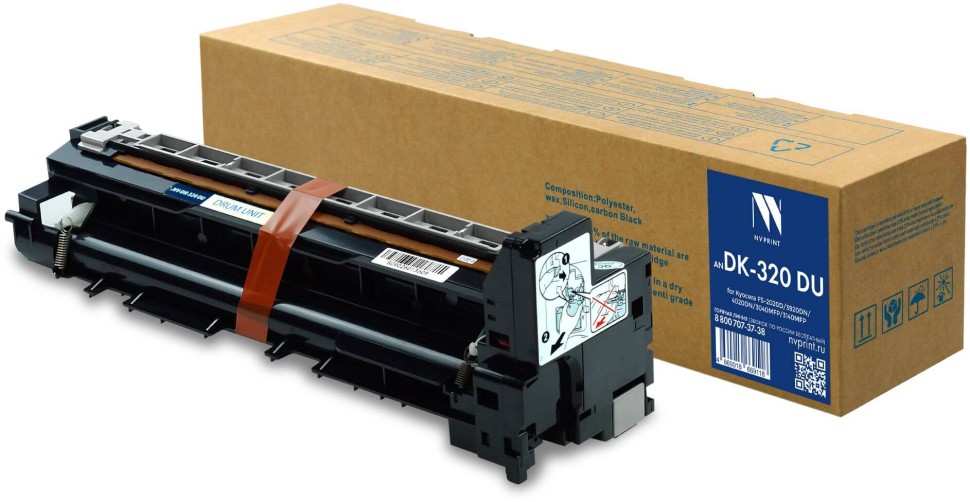 Блок фотобарабана NV Print DK-320 (NV-DK-320DU) Black для Kyocera FS-2020D/ FS-3920DN/ FS-4020DN/ FS-3040MFP/ FS-3140MFP, чёрный, 300000 стр.