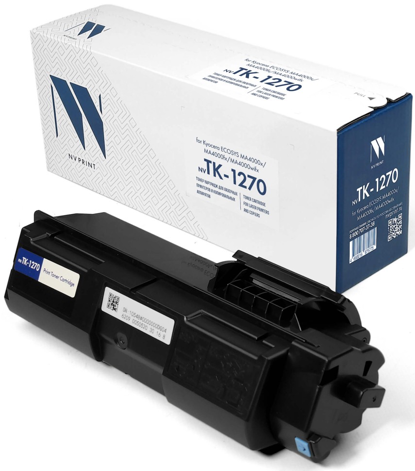 Картридж NV Print TK-1270 (NV-TK-1270) для Kyocera ECOSYS MA4000x/ MA4000fx/ MA4000wifx, чёрный, 10000 стр.