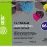 Набор чернил Cactus 664 (CS-T664SET) CMYK для Epson L100/ L200/ L300/ L360/ L380, голубой/ пурпурный/ жёлтый/ чёрный, 4х70мл