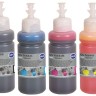 Набор чернил Cactus 664 (CS-T664SET) CMYK для Epson L100/ L200/ L300/ L360/ L380, голубой/ пурпурный/ жёлтый/ чёрный, 4х70мл