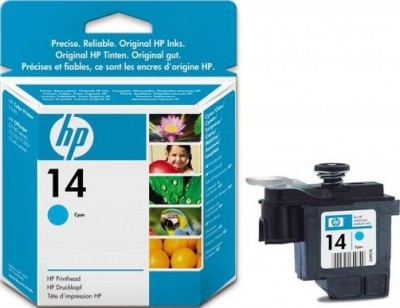 Картридж №14 для HP CP1160/7110/7130 (C4921A) синяя головка ТЕХНОЛОГИЯ ОРИГ