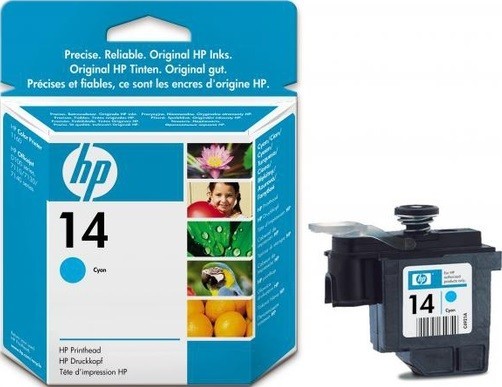 Картридж №14 для HP CP1160/7110/7130 (C4921A) синяя головка ТЕХНОЛОГИЯ ОРИГ