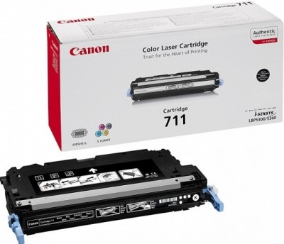 Canon 711Bk 1660B002 оригинальный картридж для принтера Canon LBP-5300, LBP-5360, MF8450, MF9130, MF9170, MF9220, MF9280 black 6000 страниц