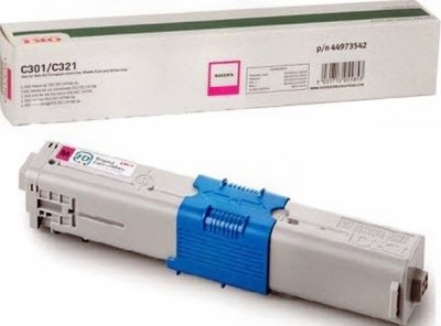 OKI 44973542 Тонер-картридж, Magenta {C301/321/MC332/342, (1500стр.)}