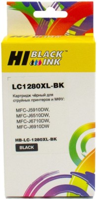 Картридж Hi-Black (HB-LC-1280XLBK) для Brother MFC-J6510/6910DW, 2,4К, Black (увел. емкости)