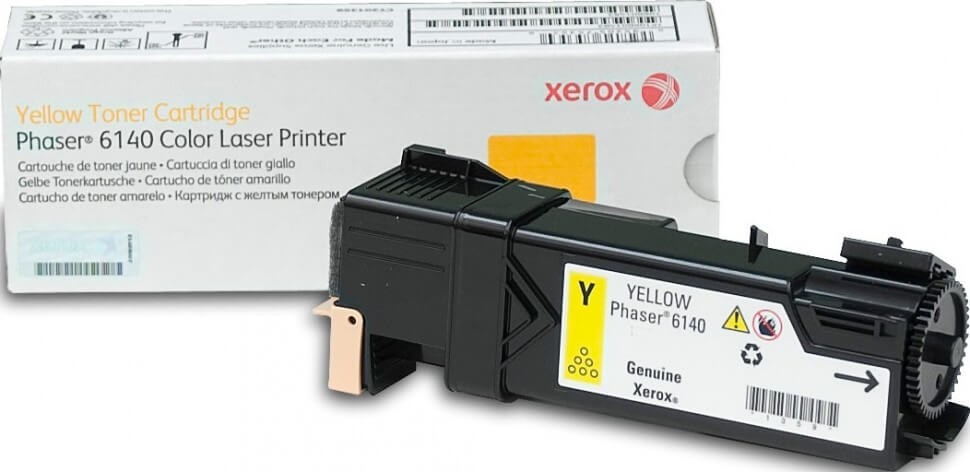 Картридж XEROX PHASER 6140 (106R01483) желт 2к оригинальный