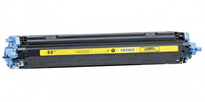 Q6002A (124A) оригинальный картридж HP в технологической упаковке для принтера HP LaserJet 1600/ 2600n/ 2605/ 2605dn/ 2605dtn/ CM1015/ CM1017/ CP1600/ CP2600 yellow, 2000 страниц