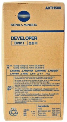 Девелопер Konica-Minolta DV011/ DV-011/ A0TH500 Black оригинальный для Konica-Minolta bizhub Press 1052/ 1250/ 2250, bizhub PRO 951/ 1051/ 1200, чёрный, 1000000 стр.