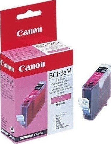 4481A002 Canon BCI-3eM (для i560/6500/865, PIXMA MP7x0/iP3000/4000/5000,SB MPC400/700/730,S530D), Пурпурная (Magenta), 310 стр.