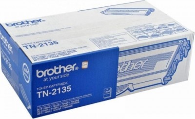 TN-2135 оригинальный картридж Brother для принтеров Brother HL-2140/ 2170/ 2140R/ 2142R/ 2150NR/ 2170WR/ MFC-7320R/ 7440NR/ 7840WR/ DCP-7030R/ 7032R/ 7045NR black (1 500 стр.)