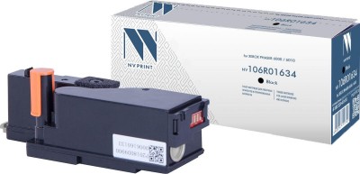 Картридж NV Print 106R01634 Черный для принтеров Xerox Phaser 6000/ 6010/ WorkCentre 6015, 2000 страниц