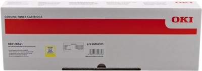 44844505/44844517 Тонер-картридж желтый TONER-Y-C831/841-10K-NEU, ресурс 10 000