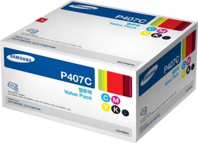 Картридж Samsung CLT-407-серия мульти-упаковка (4 цвета ) оригинал CLT-P407C 