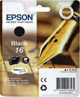 EPSON C13T16214010  16 BK Black  Epson WorkForce WF-2010W (cons ink)