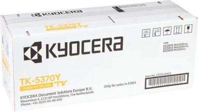 Картридж Kyocera TK-5370Y (1T02YJANL0) оригинальный для Kyocera ECOSYS MA3500cifx/ MA3500cix/ PA3500cx, жёлтый, 5000 стр.