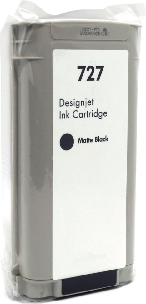 Картридж NV Print №727 (NV-B3P22A) Matte Black для HP DesignJet T920/ T930/ T1500/ T1530/ T2500/ T2530, матовый чёрный, 130 мл