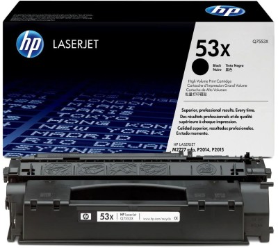 Картридж HP Q7553X (53X) оригинальный для HP LaserJet P2011/ P2012/ P2013/ P2014/ P2015/ M2727, чёрный, увеличенный, 7000 страниц
