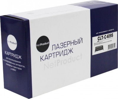 Тонер-картридж NetProduct (N-CLT-C409S) для Samsung CLP-310/ 315/ CLX-3170fn/ 3175, C, 1K