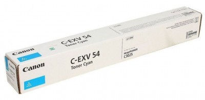 Canon C-EXV54C (1395C002) оригинальный картридж для Canon iR ADV C3025/ C3025i, cyan, 8500 страниц