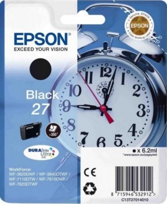 EPSON C13T27014020  I/C Black WF7110/7610 (cons ink)