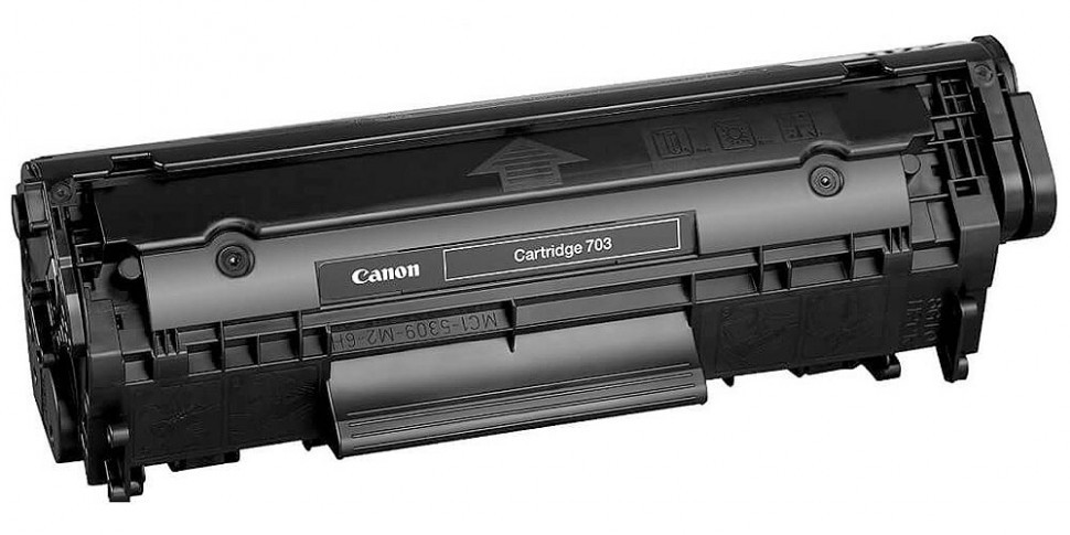 Canon 703 7616A005 оригинальный картридж в технологической упаковке для принтера Canon LBP-2900, LBP-3000 black 2000 страниц