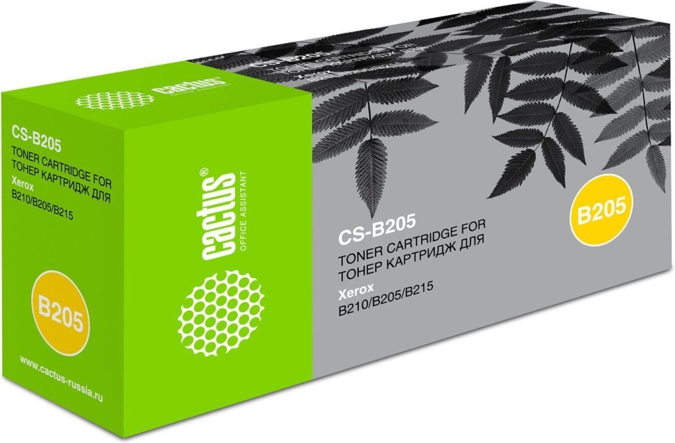 Картридж Cactus 106R04348 (CS-B205) для Xerox B205/ B210/ B215, 3000 стр.